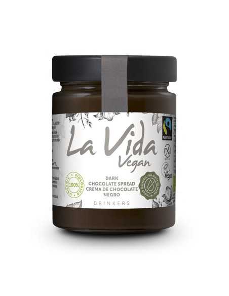 Crema de Chocolate negro Bio 270g La Vida Vegan Crema de Chocolate negro Bio 270g La Vida Vegan